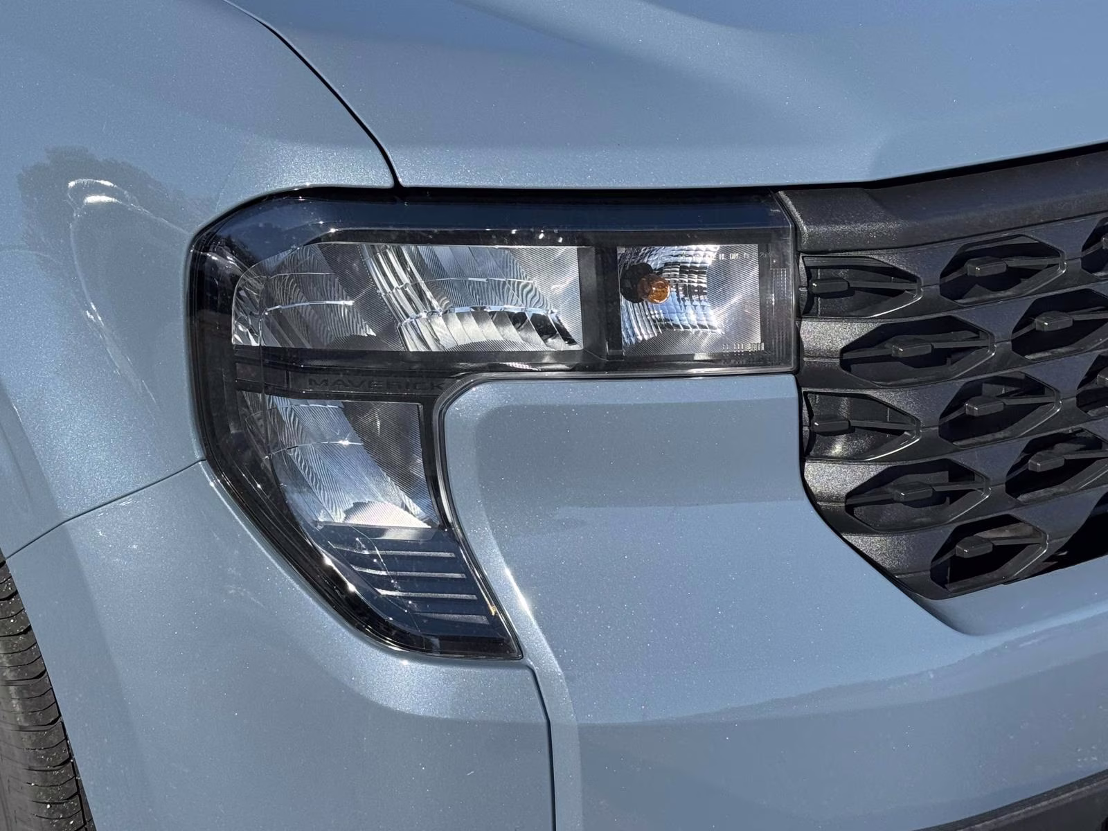 2026 Azure Gray Metallic Tri-Coat Ford Maverick XLT FWD SuperCrew FWD Truck