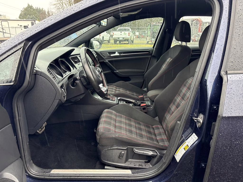 2017 Blue Volkswagen Golf GTI Sport FWD Hatchback