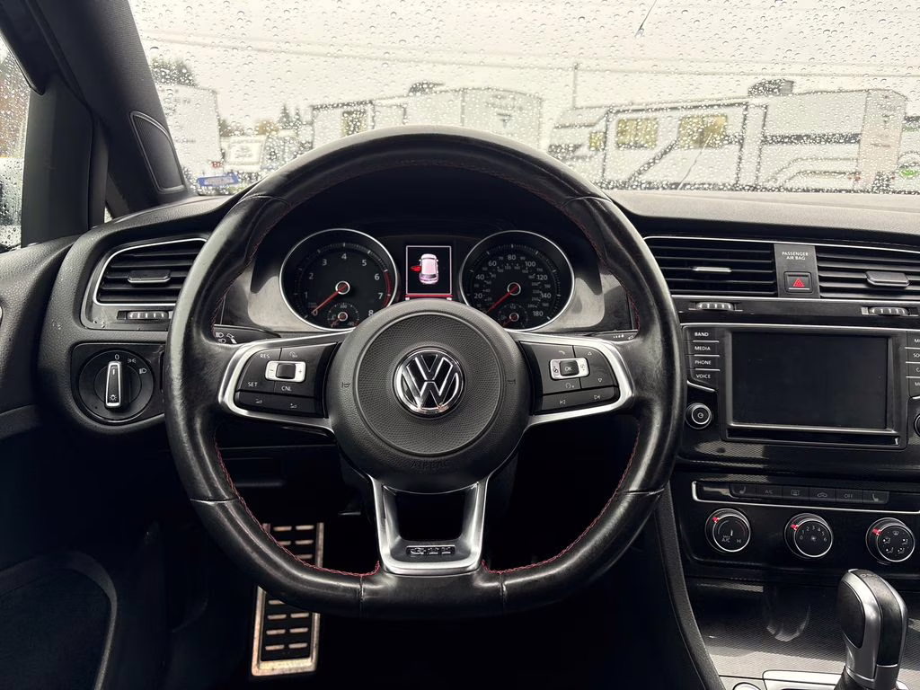 2017 Blue Volkswagen Golf GTI Sport FWD Hatchback