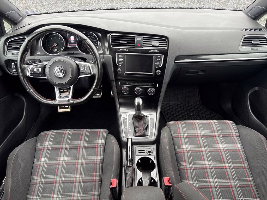 2017 Blue Volkswagen Golf GTI Sport FWD Hatchback