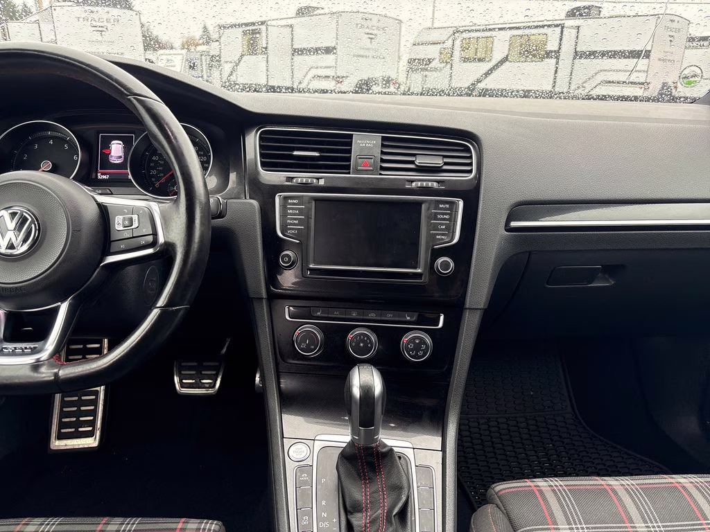 2017 Blue Volkswagen Golf GTI Sport FWD Hatchback