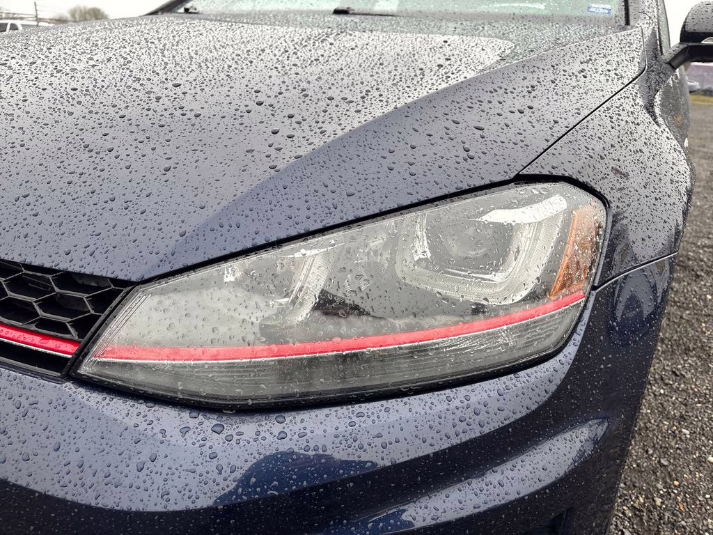 2017 Blue Volkswagen Golf GTI Sport FWD Hatchback