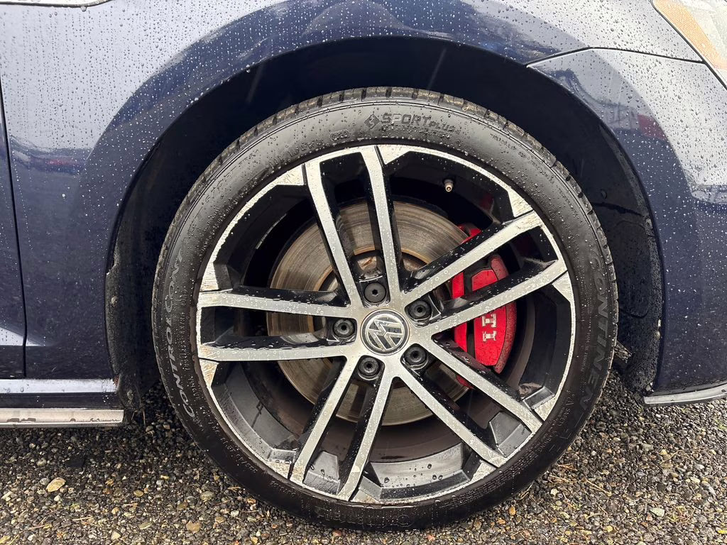 2017 Blue Volkswagen Golf GTI Sport FWD Hatchback