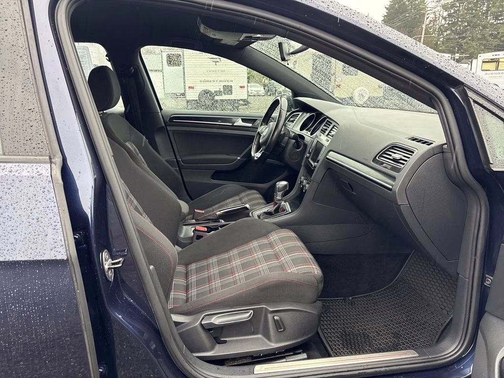 2017 Blue Volkswagen Golf GTI Sport FWD Hatchback