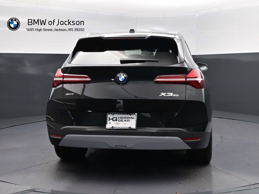 2026 Black Sapphire Metallic BMW X3 30 xDrive AWD SUV