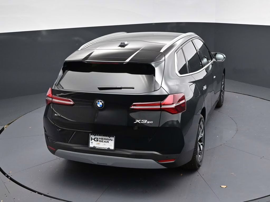 2026 Black Sapphire Metallic BMW X3 30 xDrive AWD SUV