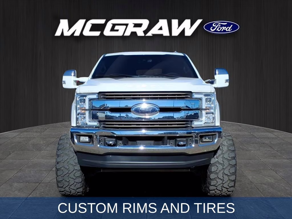 2017 White Platinum Ford Super Duty F-250 SRW King Ranch 4X4 Truck