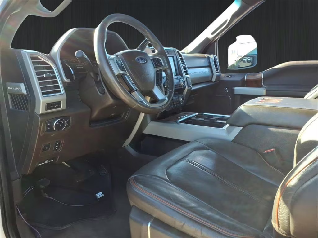2017 White Platinum Ford Super Duty F-250 SRW King Ranch 4X4 Truck