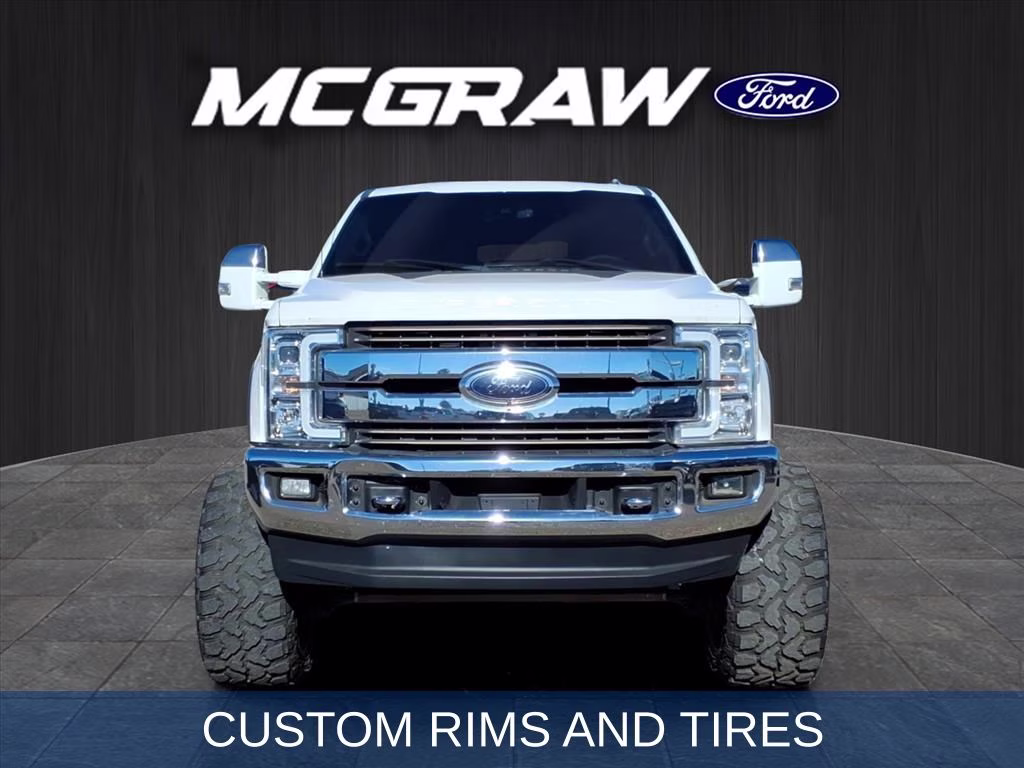 2017 White Platinum Ford Super Duty F-250 SRW King Ranch 4X4 Truck