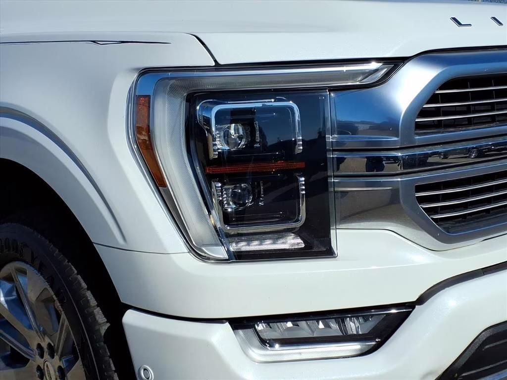 2023 White Metallic Ford F-150 Limited 4X4 Truck