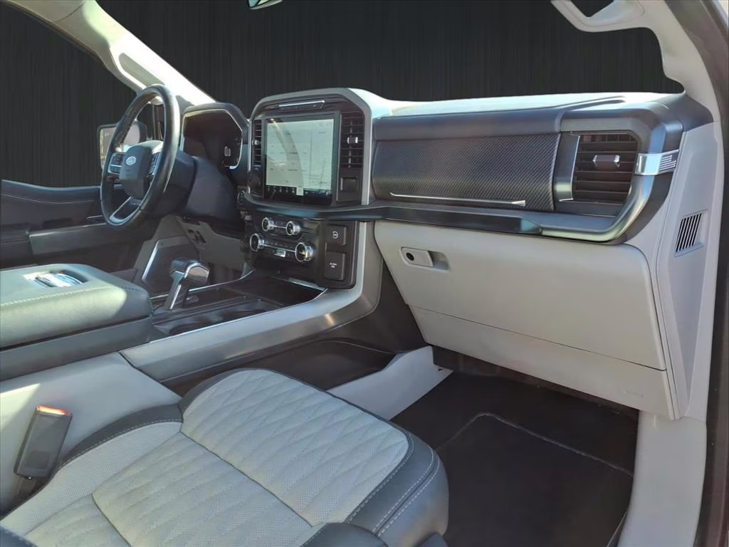2023 White Metallic Ford F-150 Limited 4X4 Truck