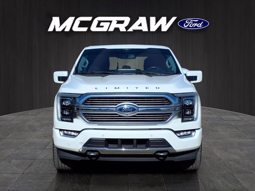 2023 White Metallic Ford F-150 Limited 4X4 Truck