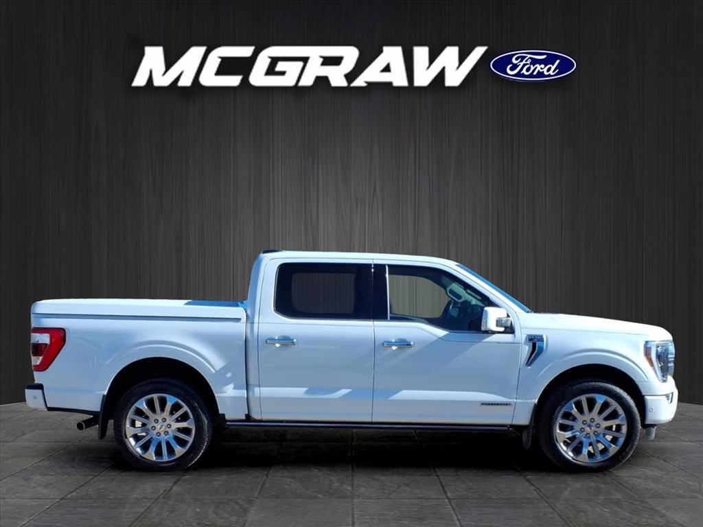 2023 White Metallic Ford F-150 Limited 4X4 Truck