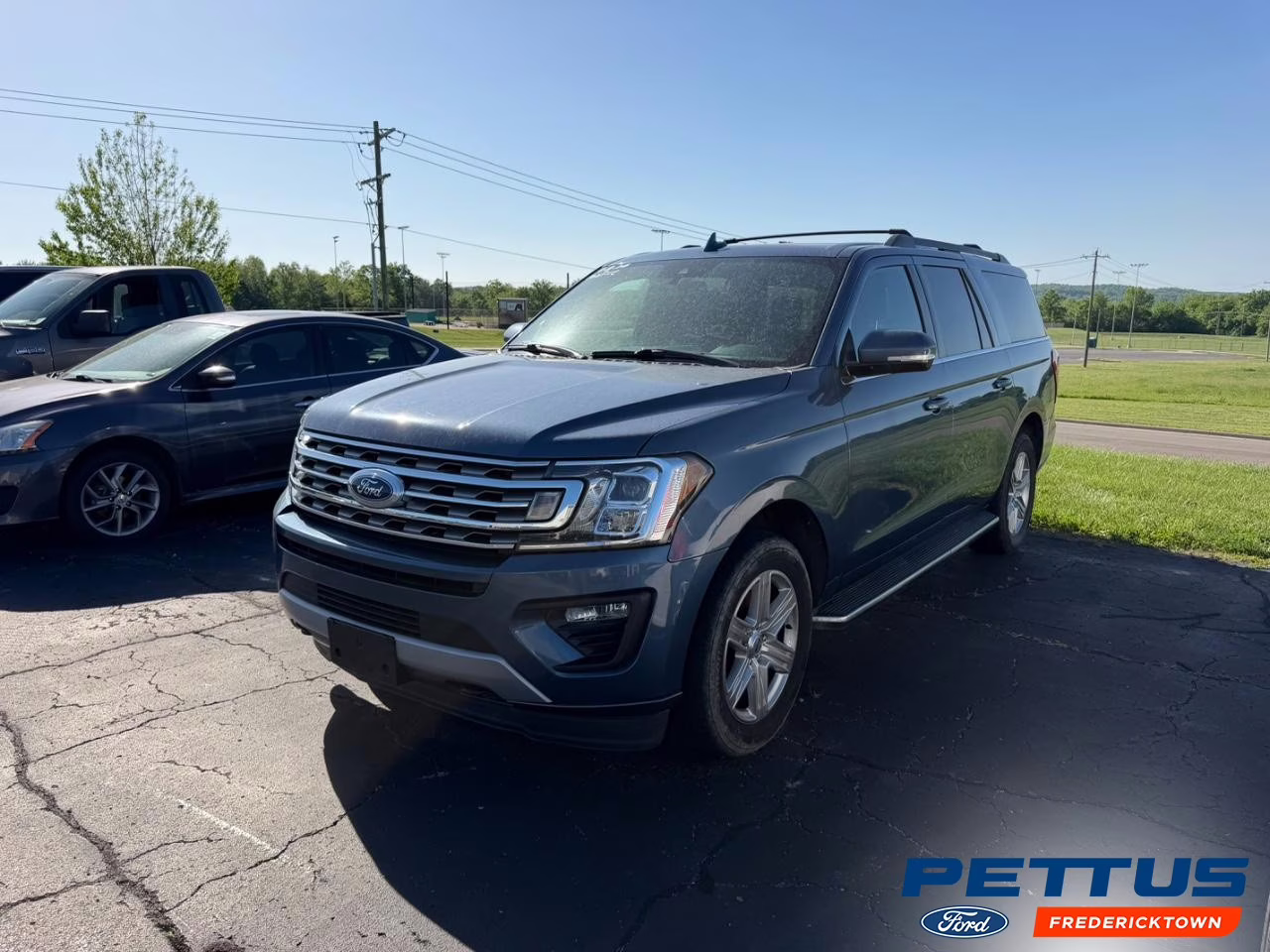 2019 Blue Metallic Ford Expedition Max XLT 4X4 SUV
