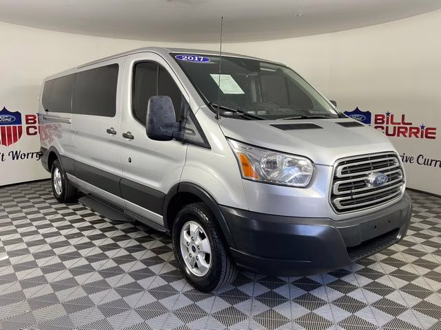 2017 Ingot Silver Ford Transit-350 XLT RWD Crossover