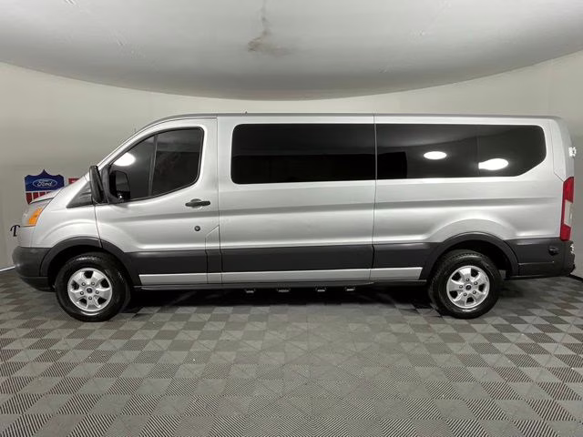 2017 Ingot Silver Ford Transit-350 XLT RWD Crossover
