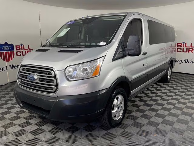 2017 Ingot Silver Ford Transit-350 XLT RWD Crossover