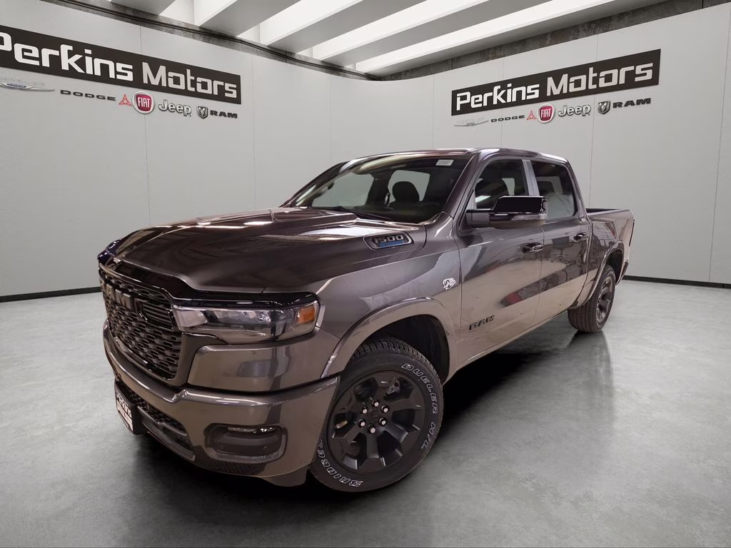2026 Granite Crystal Metallic Clearcoat Ram 1500 Big Horn/Lone Star 4X4 Truck