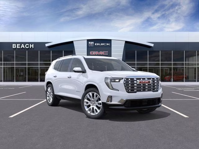 2026 Glacier White Tricoat GMC Acadia Denali FWD SUV
