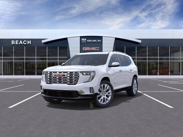 2026 Glacier White Tricoat GMC Acadia Denali FWD SUV