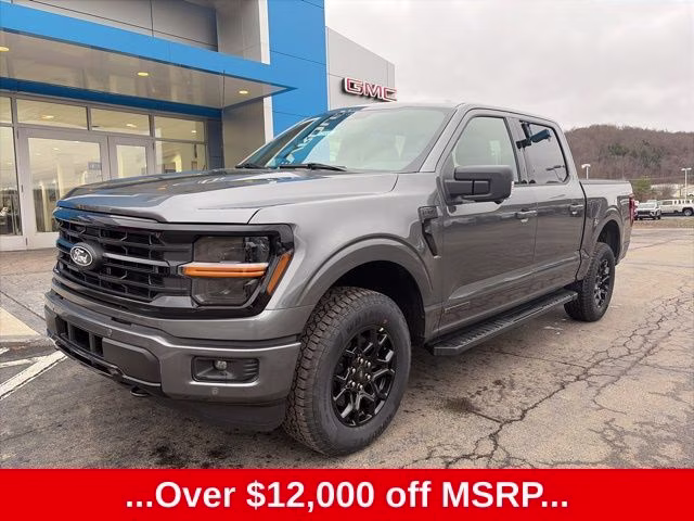2025 Gray Metallic Ford F-150 XLT 4X4 Truck