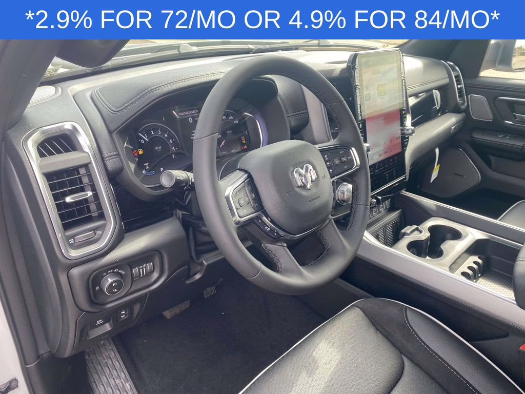 2026 Bright White Clearcoat Ram 1500 Laramie 4X4 Truck