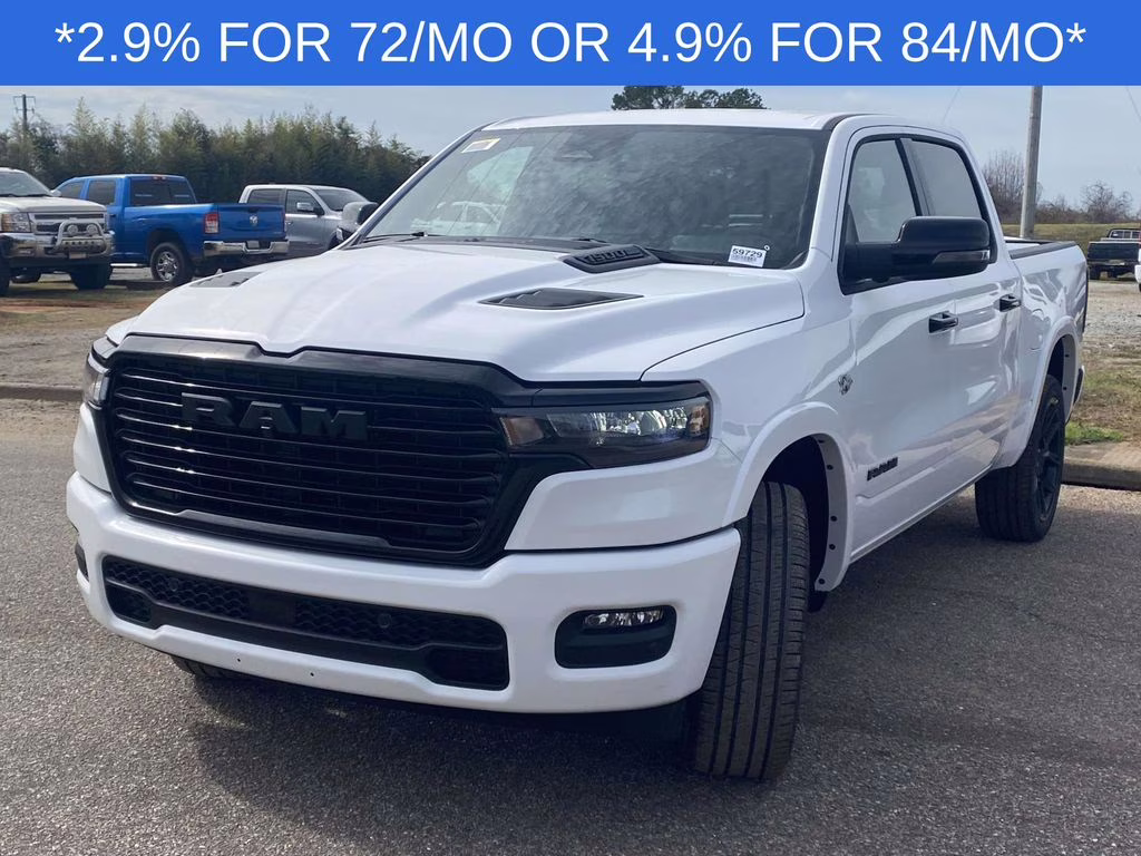 2026 Bright White Clearcoat Ram 1500 Laramie 4X4 Truck
