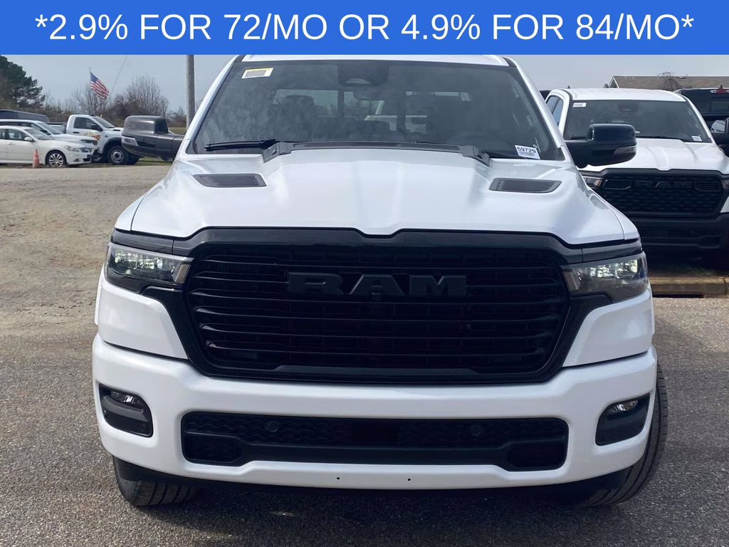 2026 Bright White Clearcoat Ram 1500 Laramie 4X4 Truck