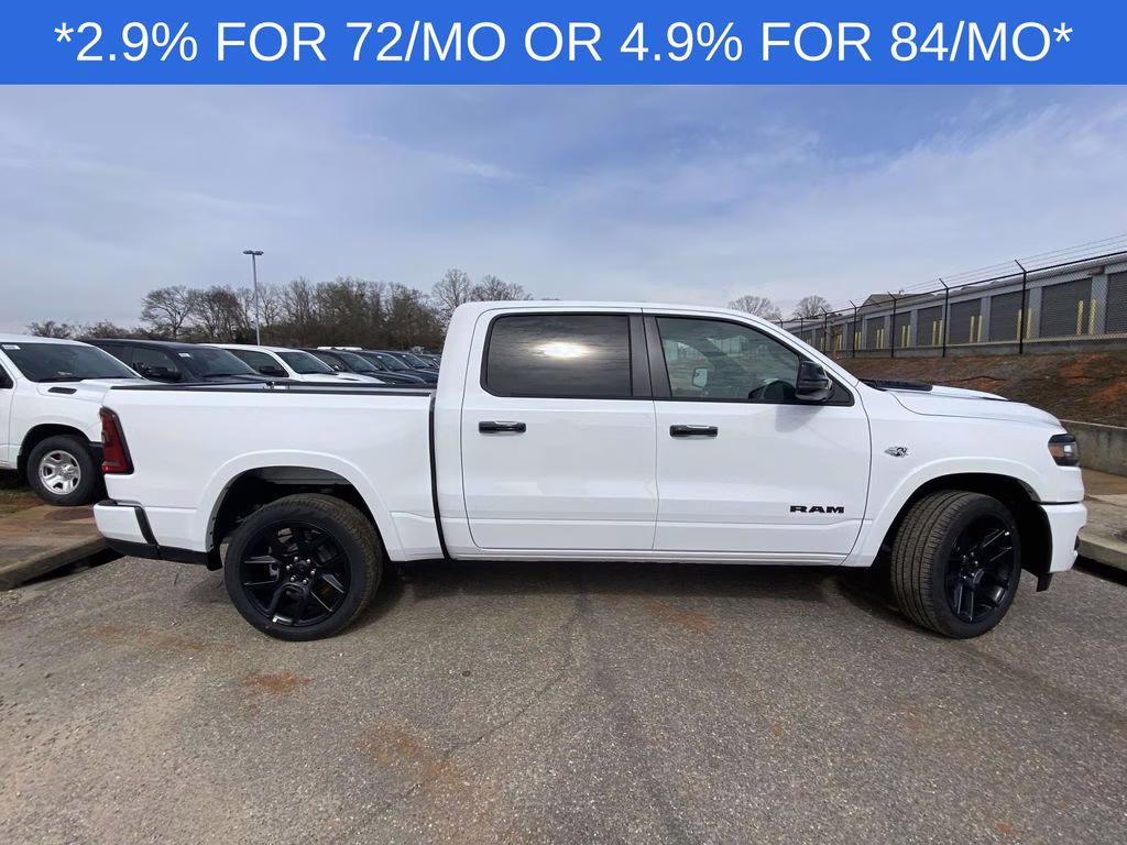 2026 Bright White Clearcoat Ram 1500 Laramie 4X4 Truck