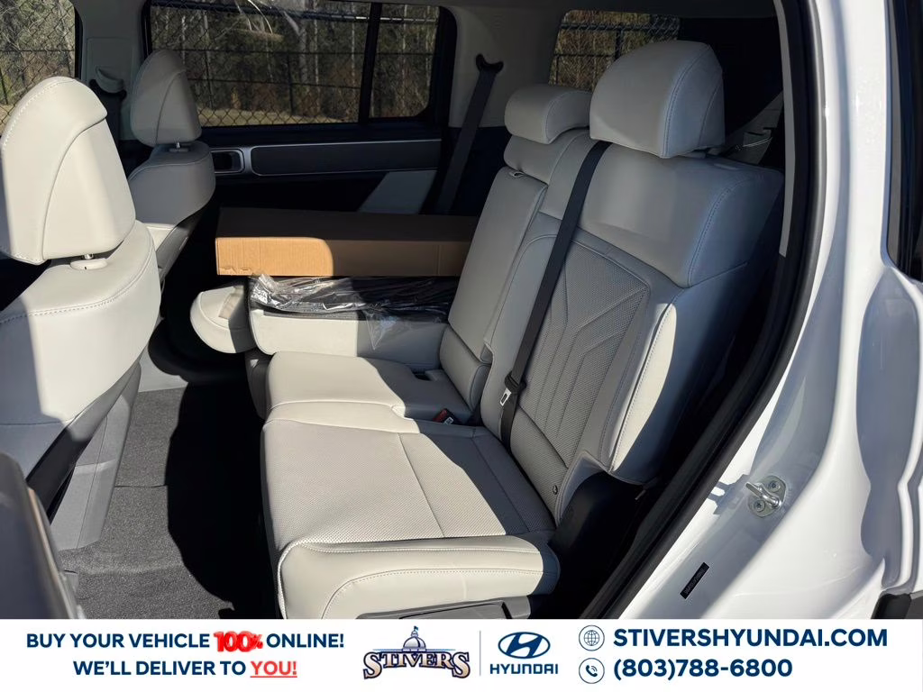 2026 Serenity White Hyundai Santa Fe Hybrid SEL AWD SUV