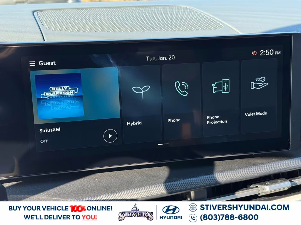 2026 Serenity White Hyundai Santa Fe Hybrid SEL AWD SUV