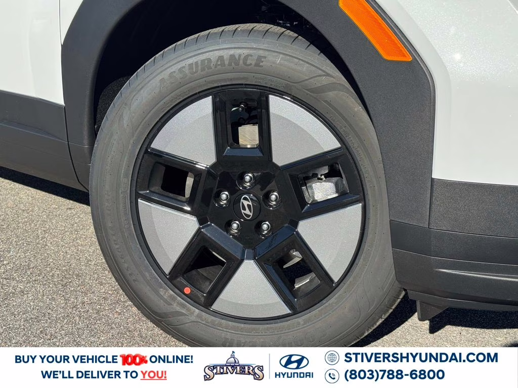 2026 Serenity White Hyundai Santa Fe Hybrid SEL AWD SUV