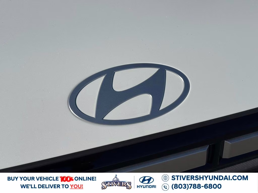 2026 Serenity White Hyundai Santa Fe Hybrid SEL AWD SUV