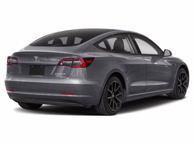 2023 Gray Tesla Model 3 Base RWD Sedan