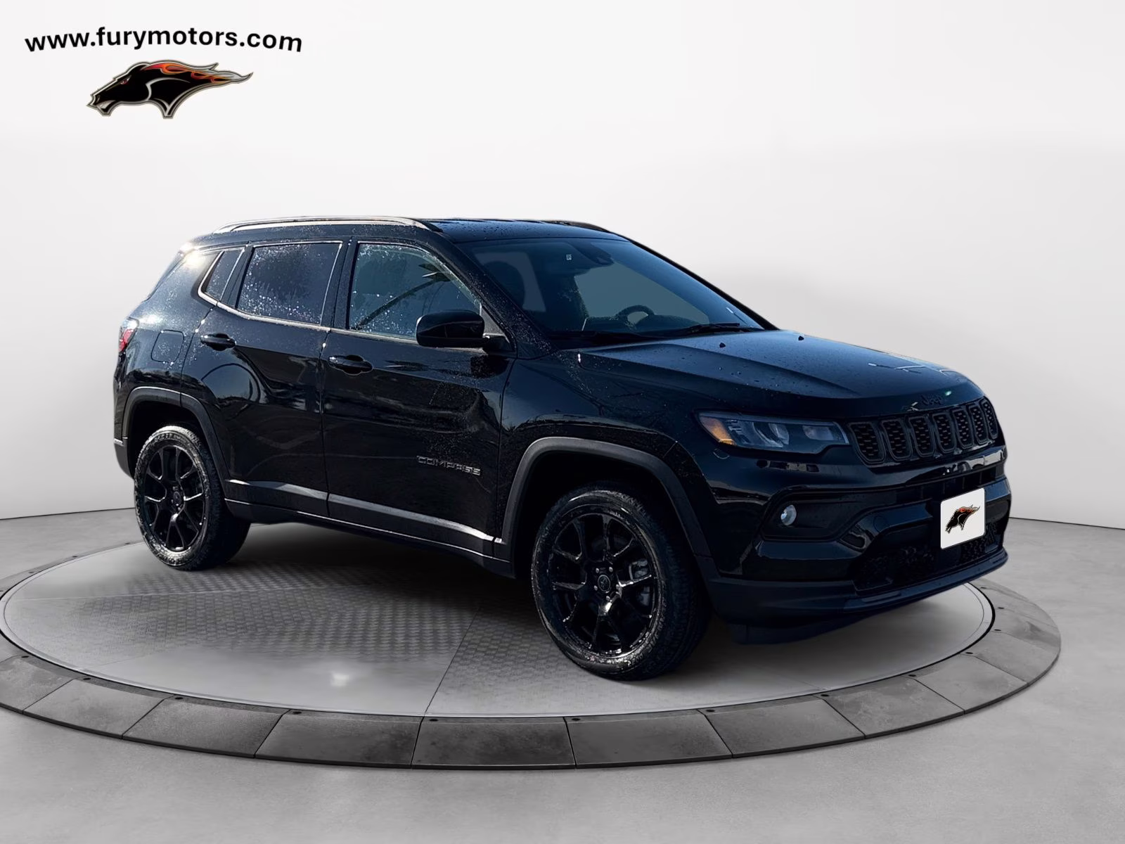 2026 Diamond Black Crystal Pearlcoat Jeep Compass Latitude 4X4 SUV