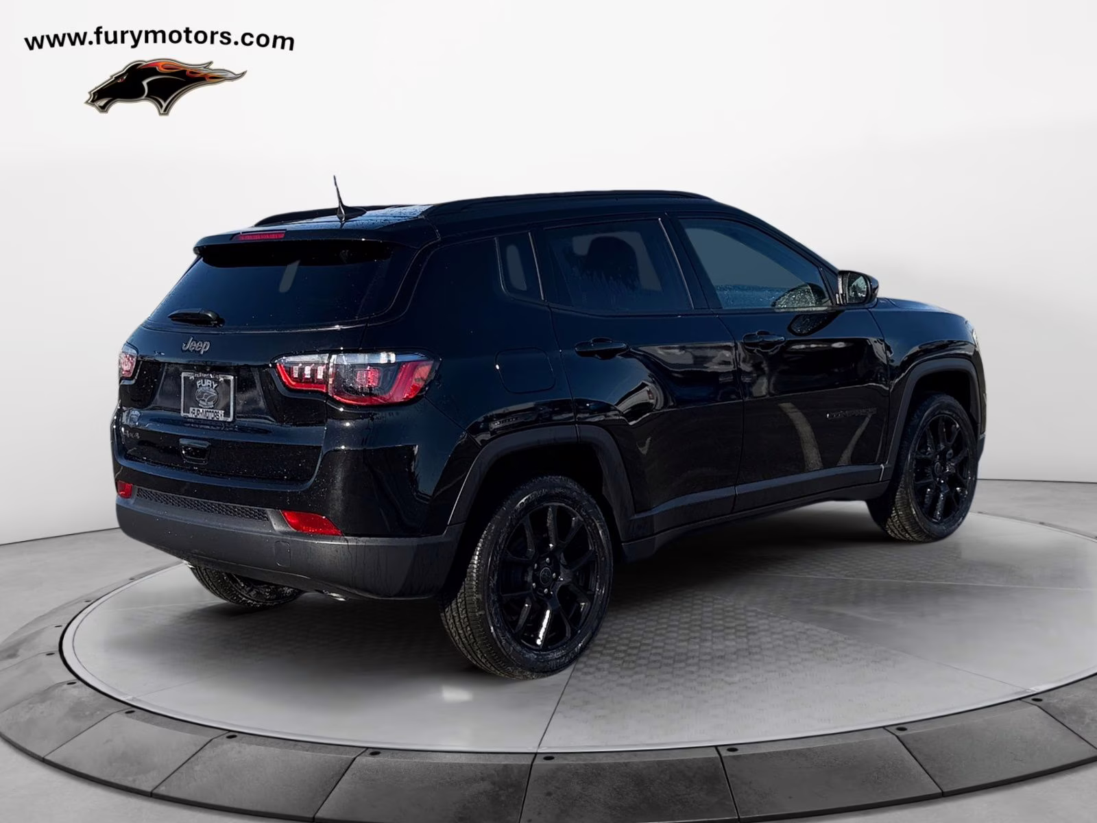 2026 Diamond Black Crystal Pearlcoat Jeep Compass Latitude 4X4 SUV