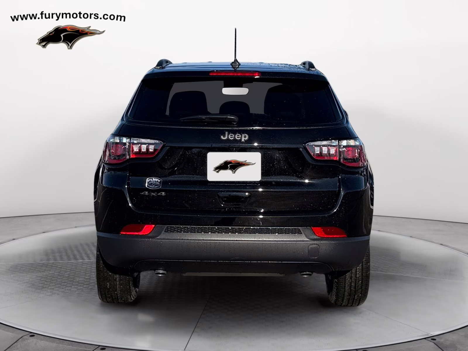 2026 Diamond Black Crystal Pearlcoat Jeep Compass Latitude 4X4 SUV