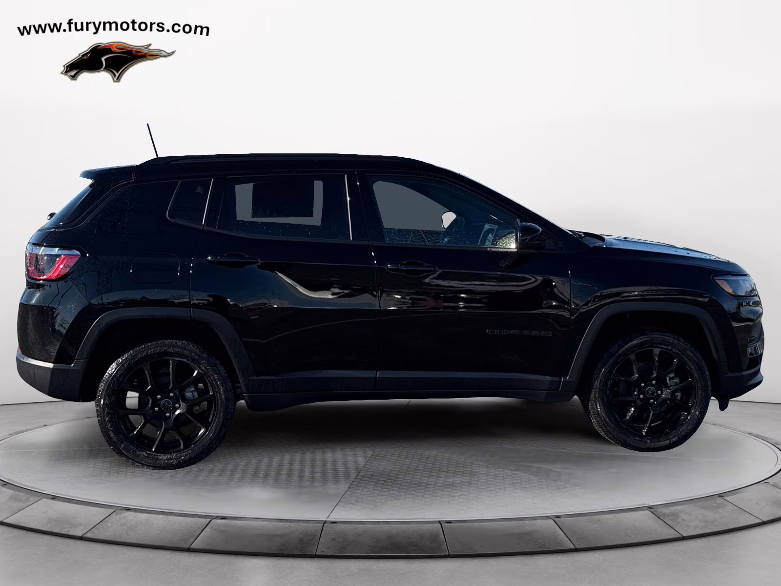 2026 Diamond Black Crystal Pearlcoat Jeep Compass Latitude 4X4 SUV