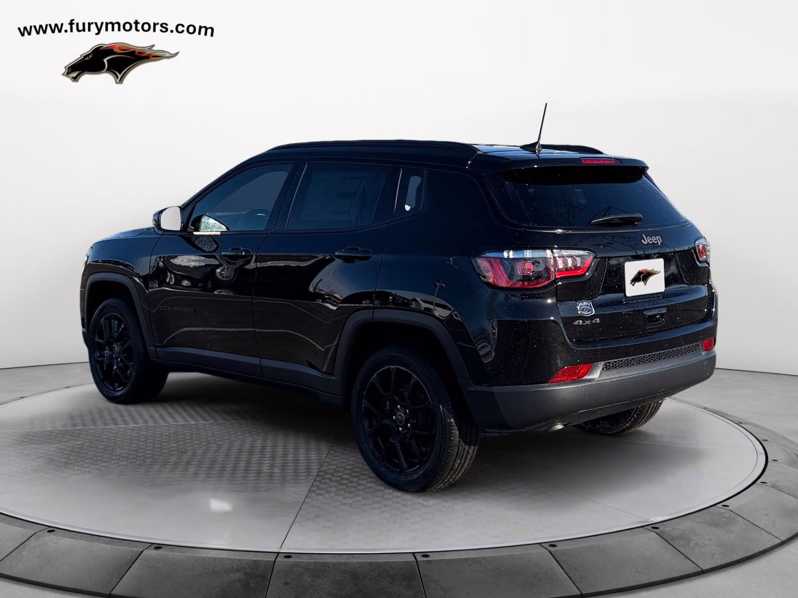 2026 Diamond Black Crystal Pearlcoat Jeep Compass Latitude 4X4 SUV