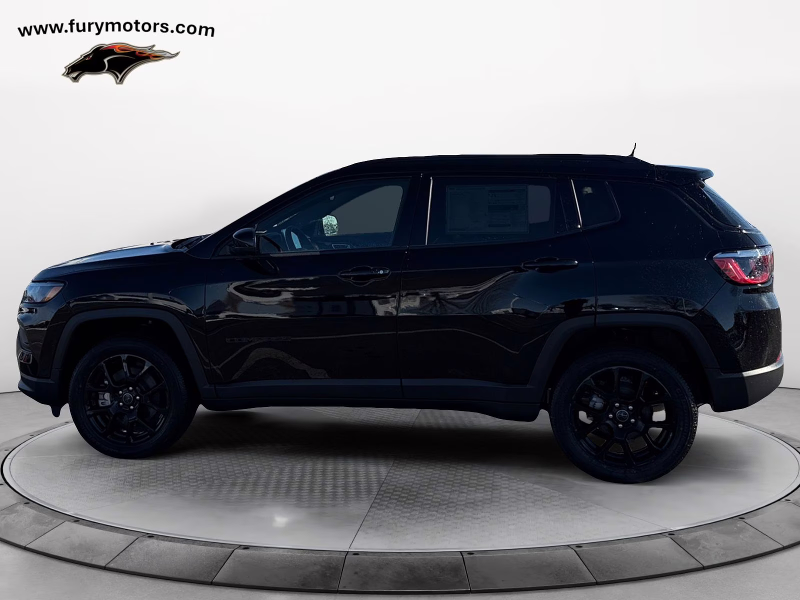 2026 Diamond Black Crystal Pearlcoat Jeep Compass Latitude 4X4 SUV