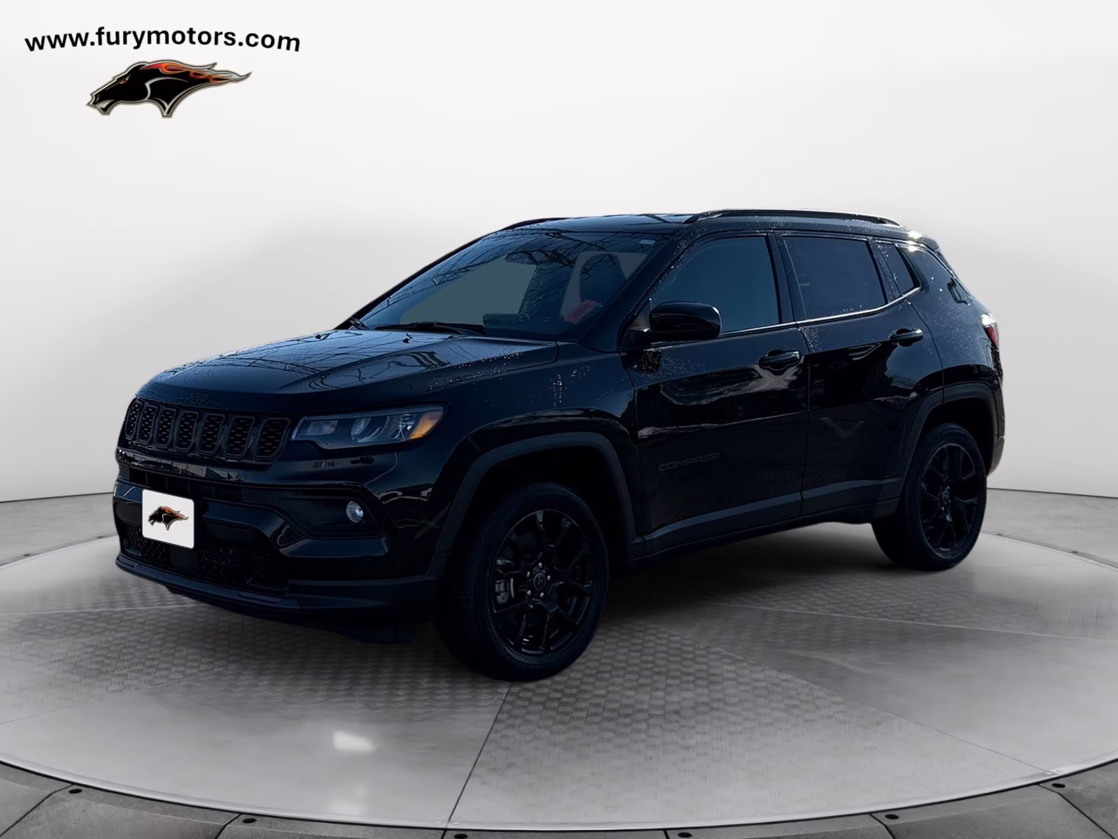 2026 Diamond Black Crystal Pearlcoat Jeep Compass Latitude 4X4 SUV