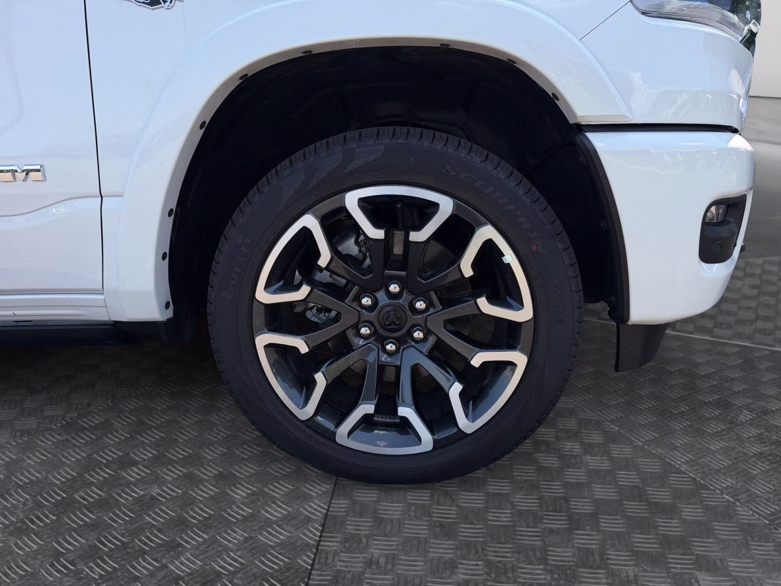2026 Ivory White Tri-Coat Pearlcoat Ram 1500 Limited 4X4 Truck