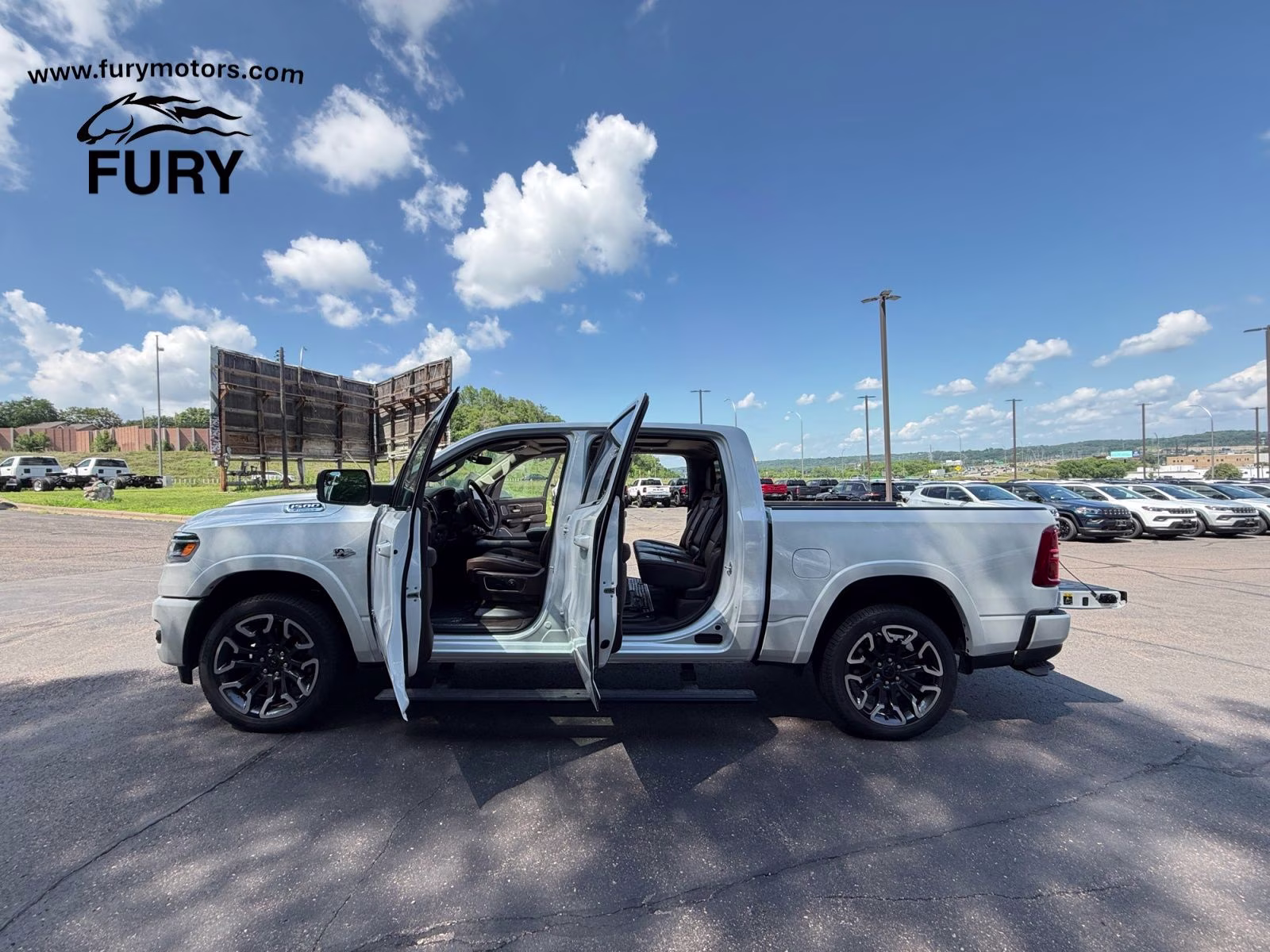 2026 Ivory White Tri-Coat Pearlcoat Ram 1500 Limited 4X4 Truck