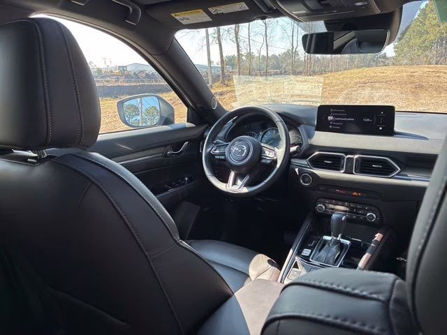 2025 Jet Black Mica Mazda CX-5 2.5 Turbo Signature AWD SUV