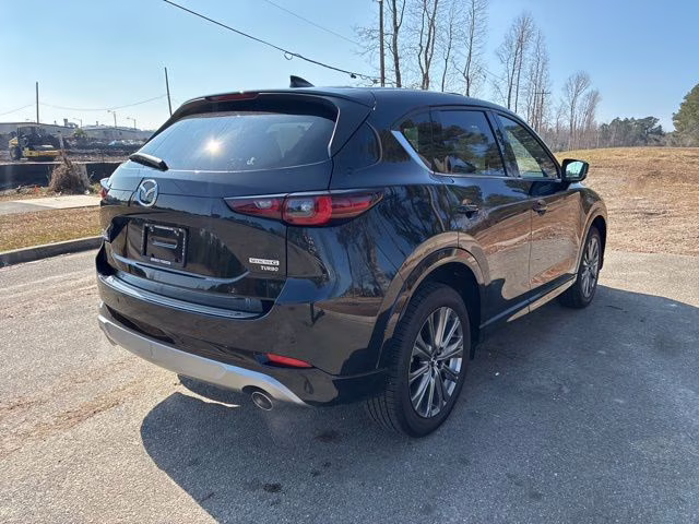 2025 Jet Black Mica Mazda CX-5 2.5 Turbo Signature AWD SUV