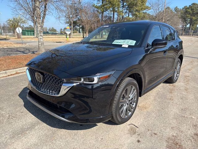2025 Jet Black Mica Mazda CX-5 2.5 Turbo Signature AWD SUV