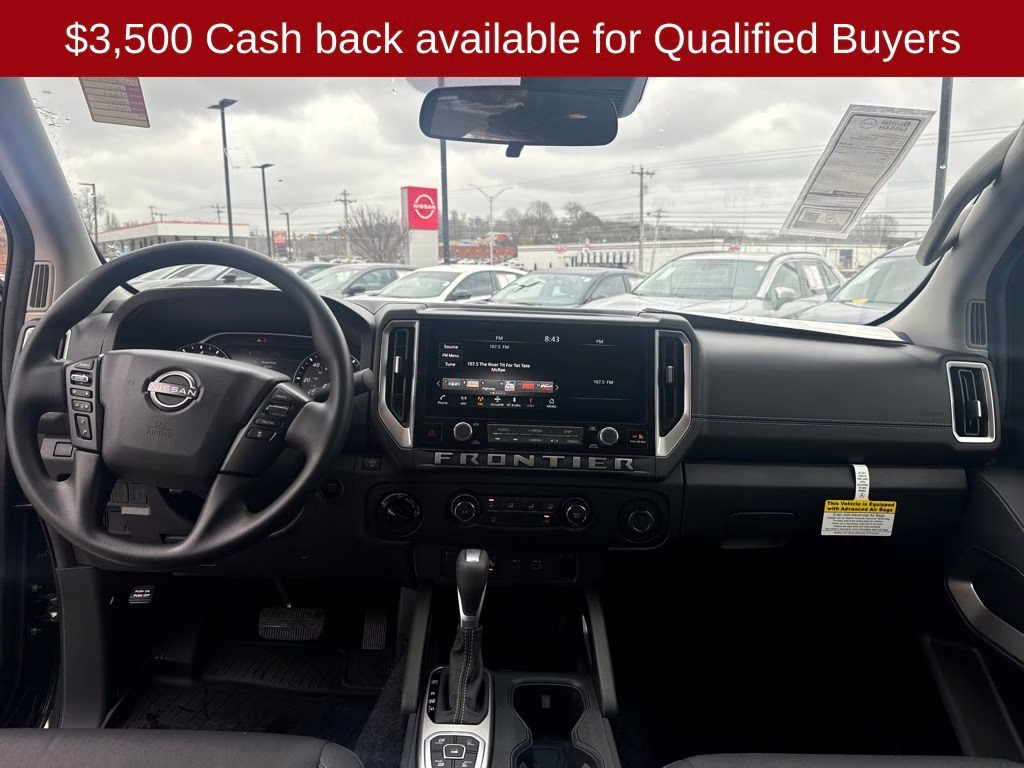 2026 Tactical Green Metallic Nissan Frontier SV 4X4 Truck