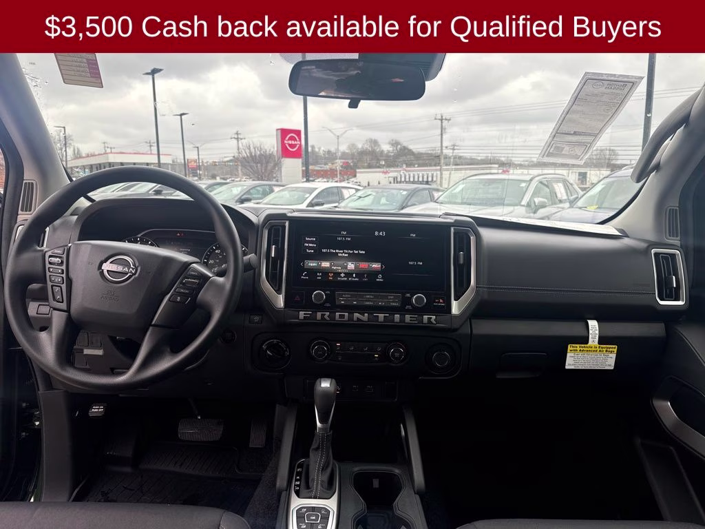 2026 Tactical Green Metallic Nissan Frontier SV 4X4 Truck
