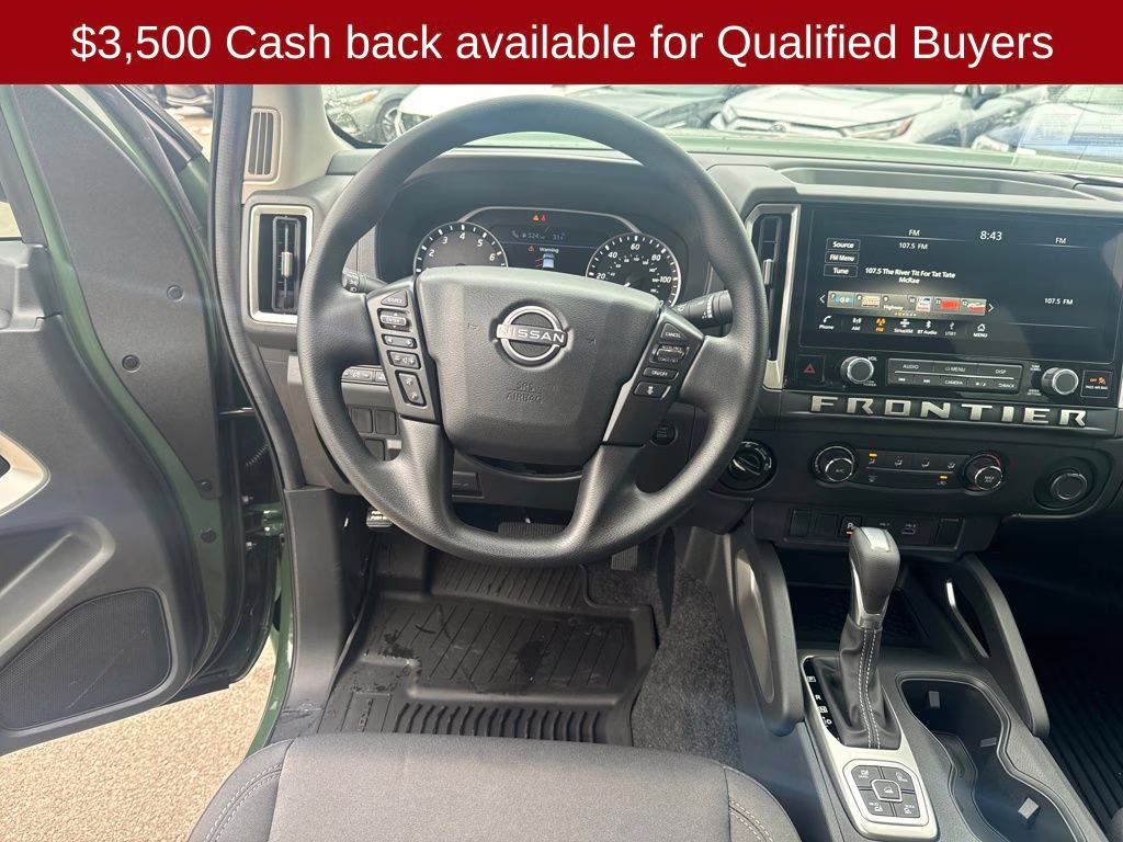 2026 Tactical Green Metallic Nissan Frontier SV 4X4 Truck