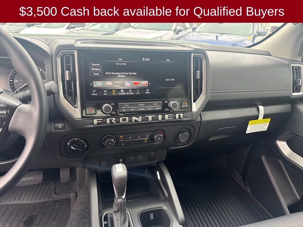 2026 Tactical Green Metallic Nissan Frontier SV 4X4 Truck